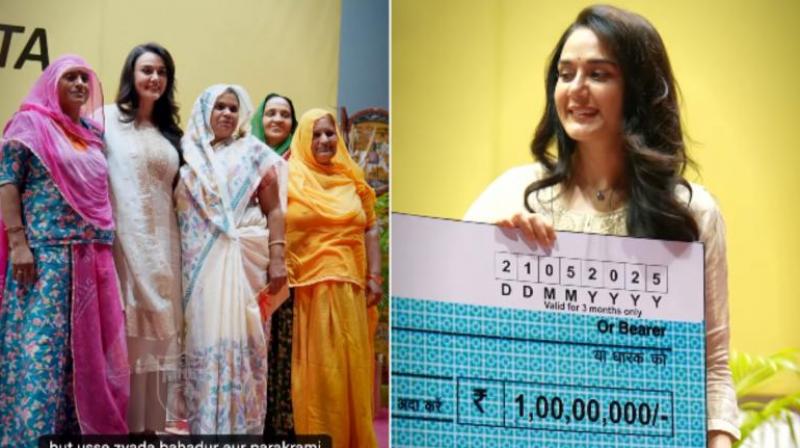Preity Zinta donated Rs 1.10 crore for the martyrs of Operation Sindoor news in hindi Preity Zinta donated Rs 1.10 crore for the martyrs of Operation Sindoor news in hindi