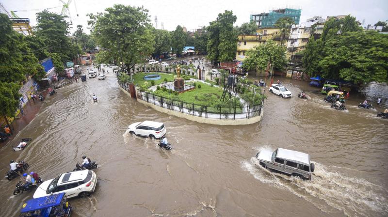 Monsoon rains across country, red alert in Rajasthan news in hindi