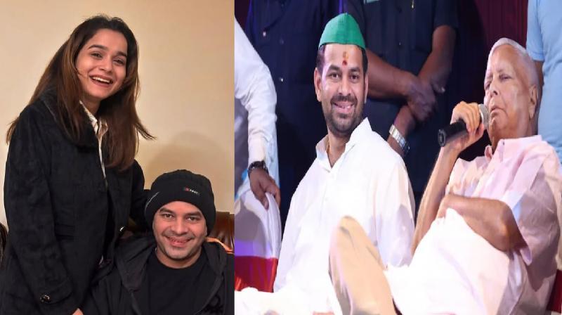 Lalu Yadav Action on Tej Pratap Yadav suspended from party News In Hindi Lalu Yadav Action on Tej Pratap Yadav suspended from party News In Hindi