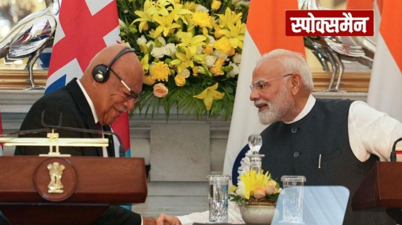 Prime Minister Modi held talks with Fiji counterpart Rabuka news in hindi 