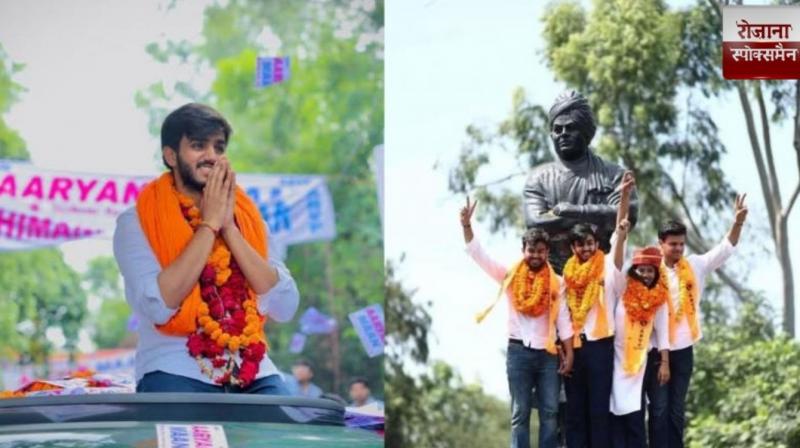 ABVP wins big in Delhi University Students Union elections news in hindi 