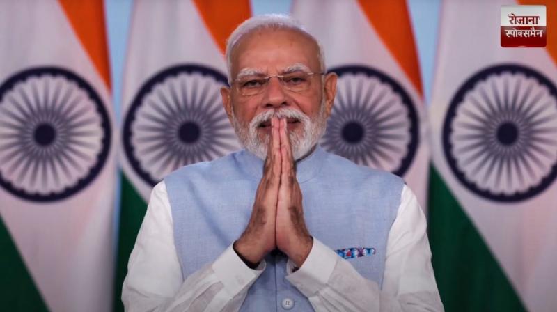 Prime Minister Modi addresses the nation on the eve of Navratri, the day from when the GST rate cuts news in hindi 