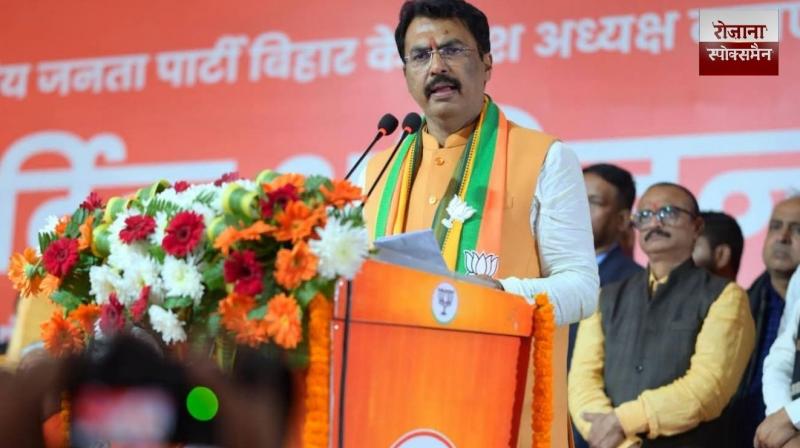 BJP President Nitin Naveen will arrive in Patna on December 23rd and will be given a grand welcome: Sanjay Sarawgi