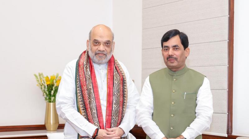 Shahnawaz Hussain met Union Home Minister Amit Shah, discussed Bihar assembly elections news in hindi