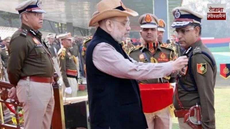 Chandigarh DGP Dr Sagar Preet Hooda was awarded the President's Police Medal.