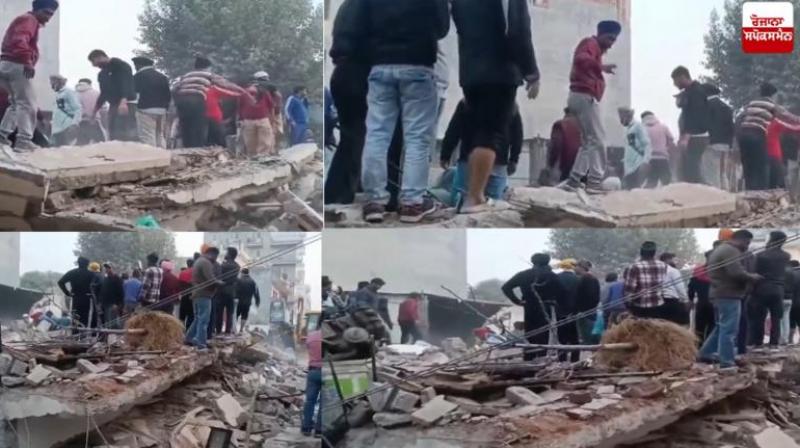 Building collapsed in Mohali Suhana News in Hindi Building collapsed in Mohali Suhana News in Hindi