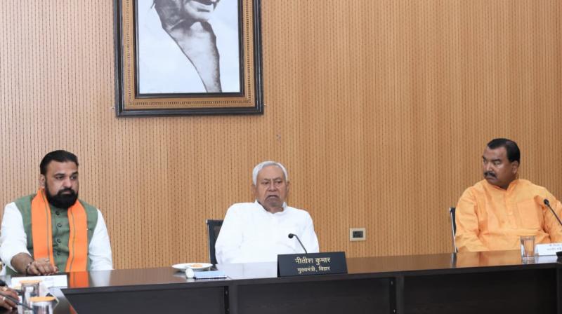 CM conducted a high-level review of the relief and rescue operations bihar flood news in hindi