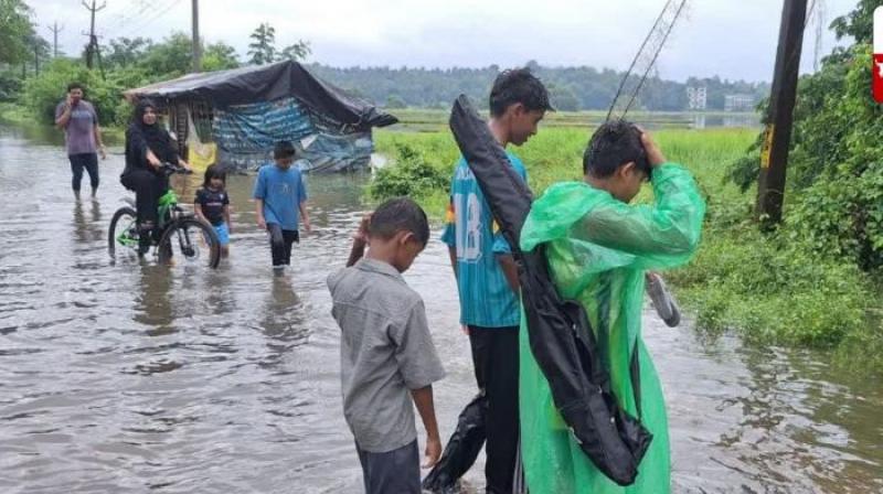 Heavy rain wreaks havoc in Kerala, 4 people died News In Hindi Heavy rain wreaks havoc in Kerala, 4 people died News In Hindi