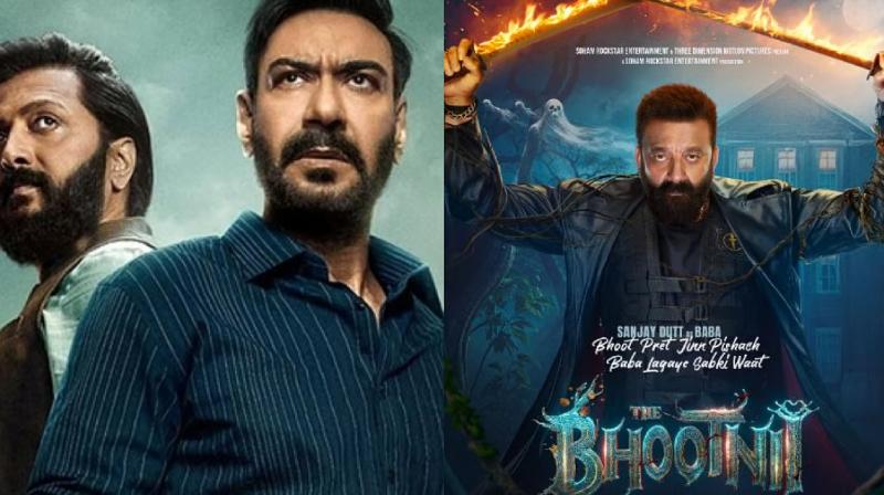 How much did Ajay Devgn Raid 2 and Sanjay Dutt The Bhootnii collect on day 1 News In Hindi: How much did Ajay Devgn Raid 2 and Sanjay Dutt The Bhootnii collect on day 1 News In Hindi: