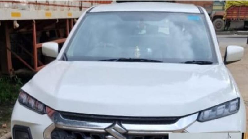 During vehicle checking, 51 lakh rupees cash was found in the car news in hindi