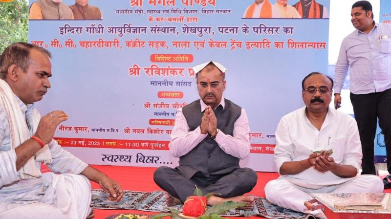 Schemes worth Rs 300 crores got approval Mangal Pandey news in hindi Schemes worth Rs 300 crores got approval Mangal Pandey news in hindi