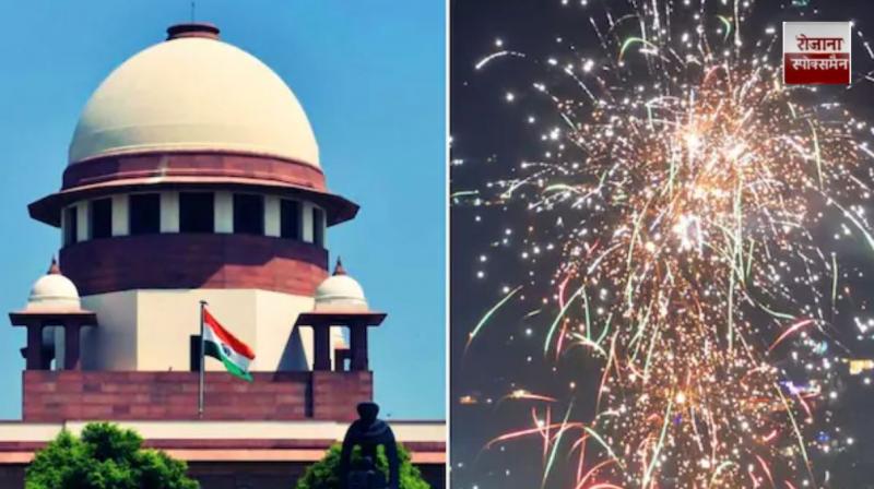 Supreme Court's big decision to allow burning of green crackers on Diwali in Delhi-NCR news in hindi 