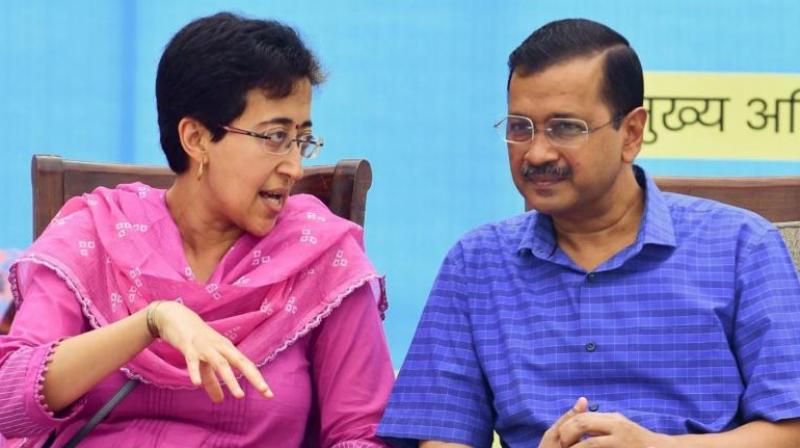  atishi marlena , Arvind Kejriwal
