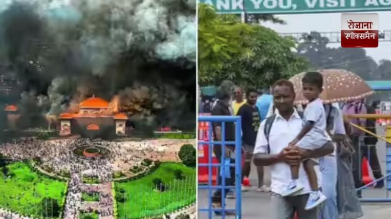 Tourist bus with Indians attacked in Kathmandu News in Hindi 