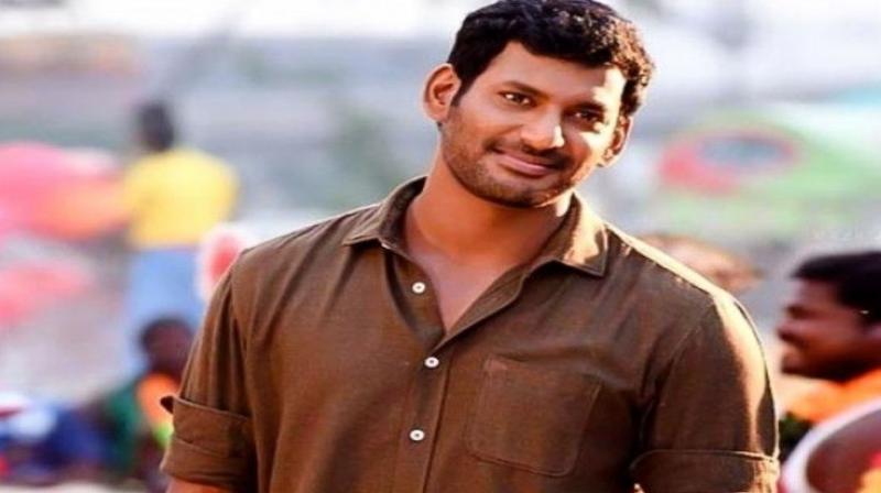  Tamil star Vishal (file photo)