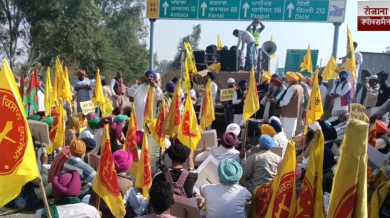 Shambhu barrier closed Haryana government issues security alert news in hindi 