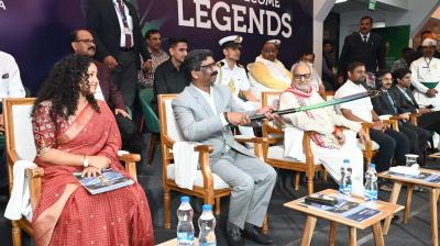Chief Minister Hemant Soren's love for hockey was shown in Odisha