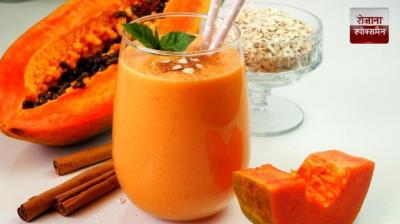 Easy Papaya Smoothie Recipe news in hindi 