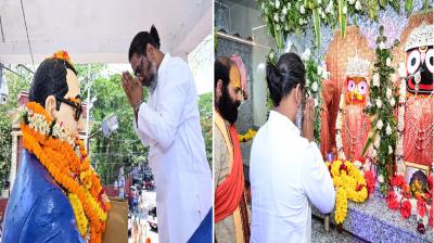 CM Hemant Soren paid tribute to Dr. Bhimrao Ambedkar news in hindi