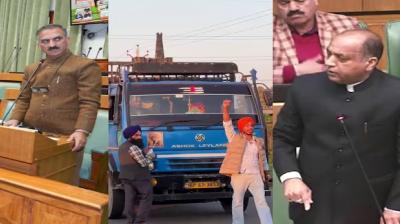 Sant Bhindranwale poster on vehicles, Himachal VidhanSabha news in hindi