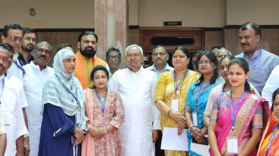 Chief Minister Nitish Kumar held a meeting on Panchayati Raj system news in hindi