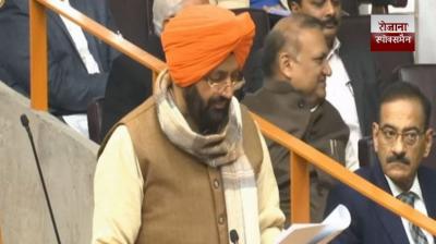 CM Nayab Singh Saini addressed the assembly on the 350th martyrdom anniversary of Guru Tegh Bahadur Ji.