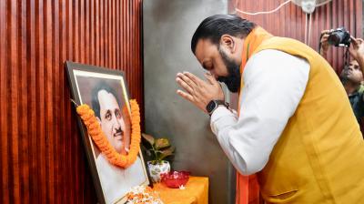 Modi and NDA government are making Deendayal ji's dreams come true Samrat Chaudhary news