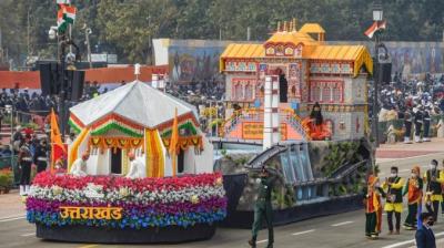 Wildlife, religious places depicted in Uttarakhand tableau