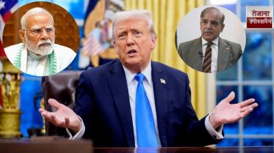 "The conflict stopped when we threatened a 350% tariff."Trump's new statement on the India-Pakistan war