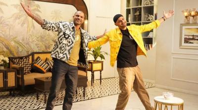 Former cricketer Harbhajan Singh congratulated Shikhar Dhawan on his retirement