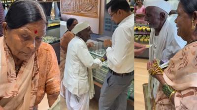 Viral Story of Elderly Couple from Maharashtra in News In Hindi