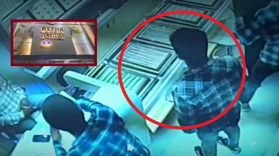 Robbery in a jeweler shop, accused fled with cash and jewellery news in hindi