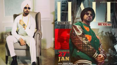 Jerry Burj's new song 'HALT' released, getting audience's love