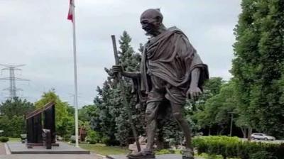 Second statue of Mahatma Gandhi damaged in Canada this month (सांकेतिक फोटो)