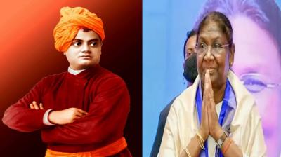 President Draupadi Murmu pays tribute to Swami Vivekananda on his birth anniversary