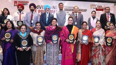 Chandigarh University organized the Advizion 2025' Principals' Conclave