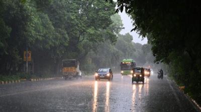 Weather suddenly changed in Delhi-NCR, heavy rain news in hindi