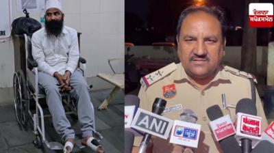 Firing in Ambala, one injured news in hindi