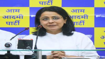  आप की मुख्य राष्ट्रीय प्रवक्ता प्रियंका कक्कड़ 