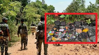 During search operation, police killed a reward carrying Naxalite news in hindi