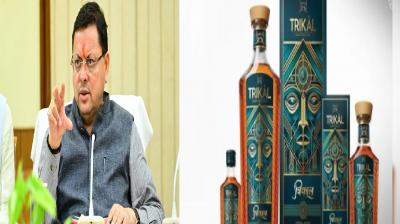 Uttarakhand bans manufacture and sale of liquor brand 'Trikal' News In Hindi