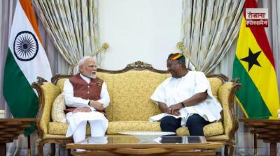 The Indian government spent ₹4.69 crore on Prime Minister Narendra Modi's visit to Ghana.