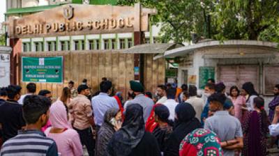 Delhi Public School received threat to blow up boom (फोटो साभार- PTI) 