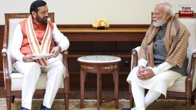 Haryana CM Nayab Singh Saini meets PM Modi in Delhi