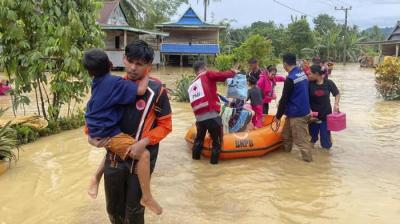 Flood havoc in Indonesia news in hindi