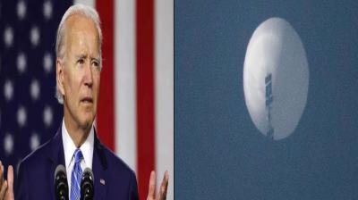 China did the act of blowing up spy balloons because "they are the Chinese government": Biden