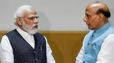 Defense Minister Rajnath Singh meeting with Prime Minister Narendra Modi today news in hindi