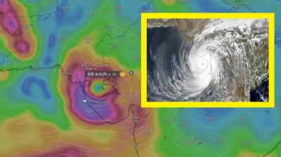 Threat of cyclone Asna on Gujarat update news in hindi