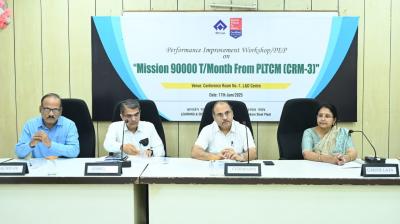 BSL Plant organised PIW workshop on 90,000 Tonnes per Month news in hindi