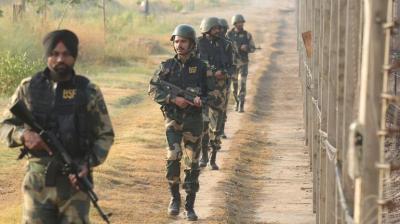 BSF eliminated a Pakistani intruder in Punjab Ferozepur sector News In Hindi